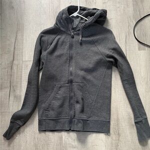 Champion Dark Gray Zip-Up Hoodie
